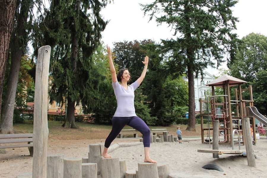 Auf dem Spielplatz