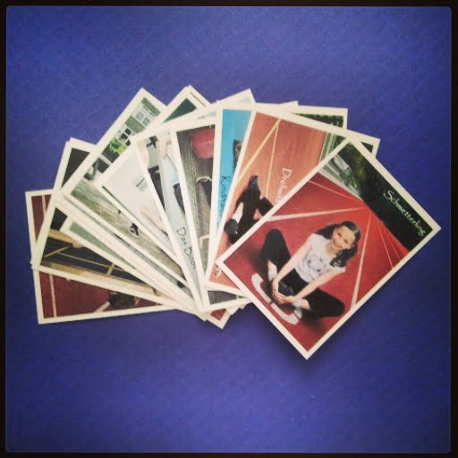 fertige Yogakarten Bilder