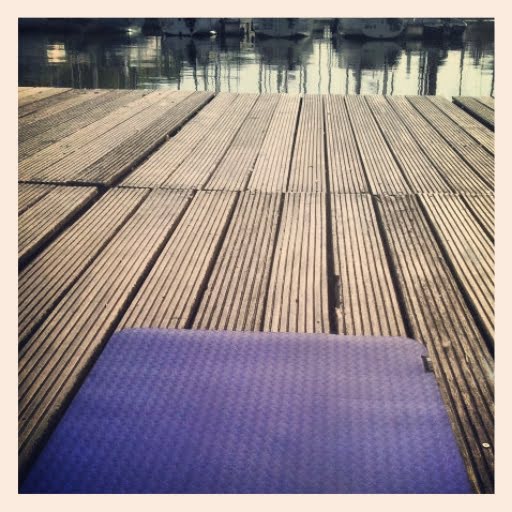 Yoga am Steg