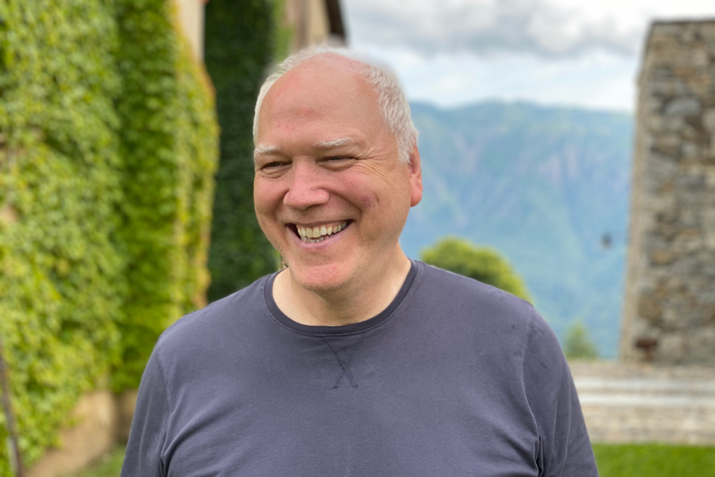 Max Strom im Mandali, Italien